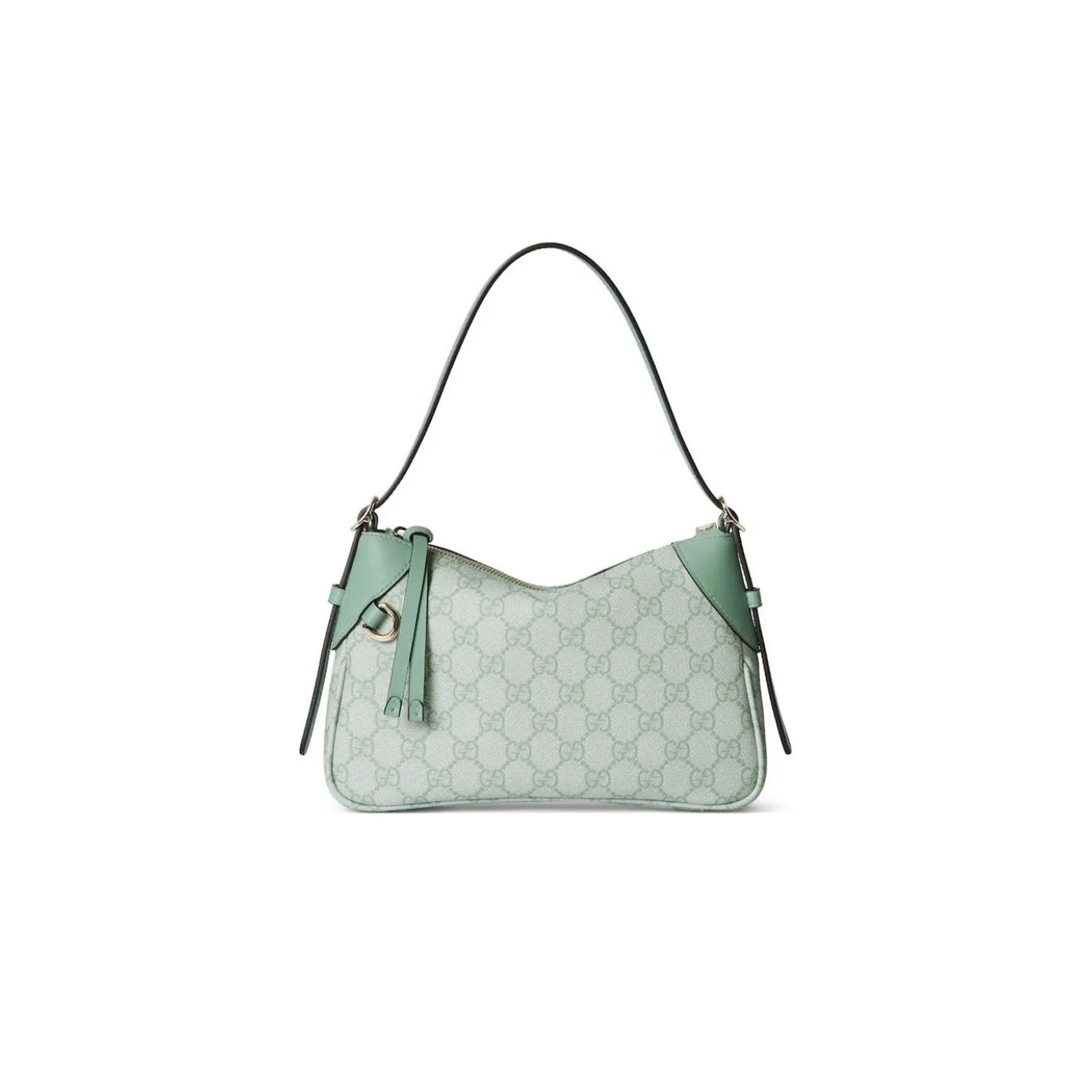 GUCCI GG EMBLEM SMALL SHOULDER BAG 815218 (24.5*16*5cm)